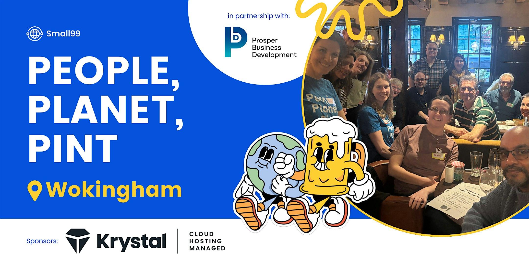 Wokingham - Small99's People, Planet, Pint™: Sustainability Meetup