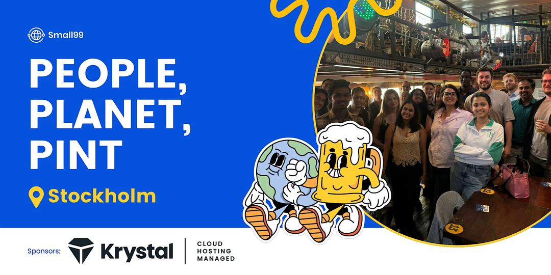 Stockholm, Sweden - Small99's People, Planet, Pint™: Sustainability Meetup